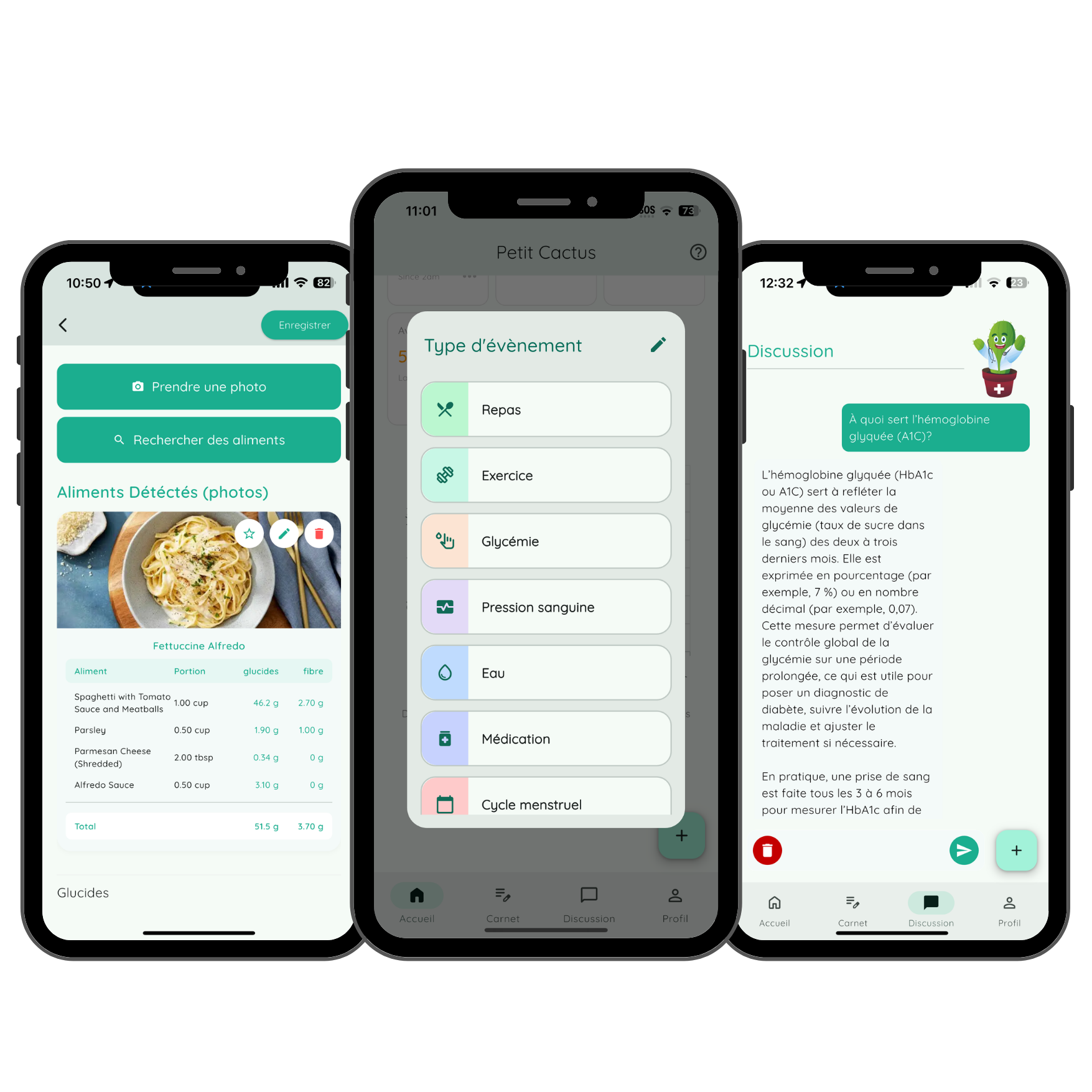 Aperçu application Petit Cactus