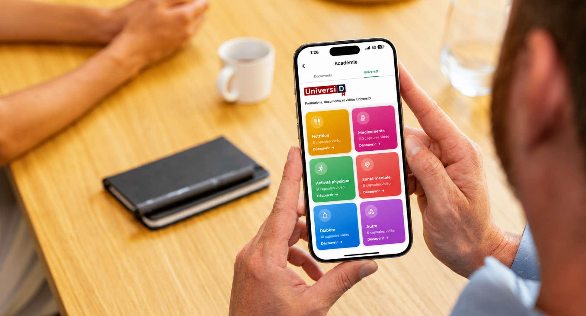 Application mobile Petit Cactus — interface patient avec Pico le cactus